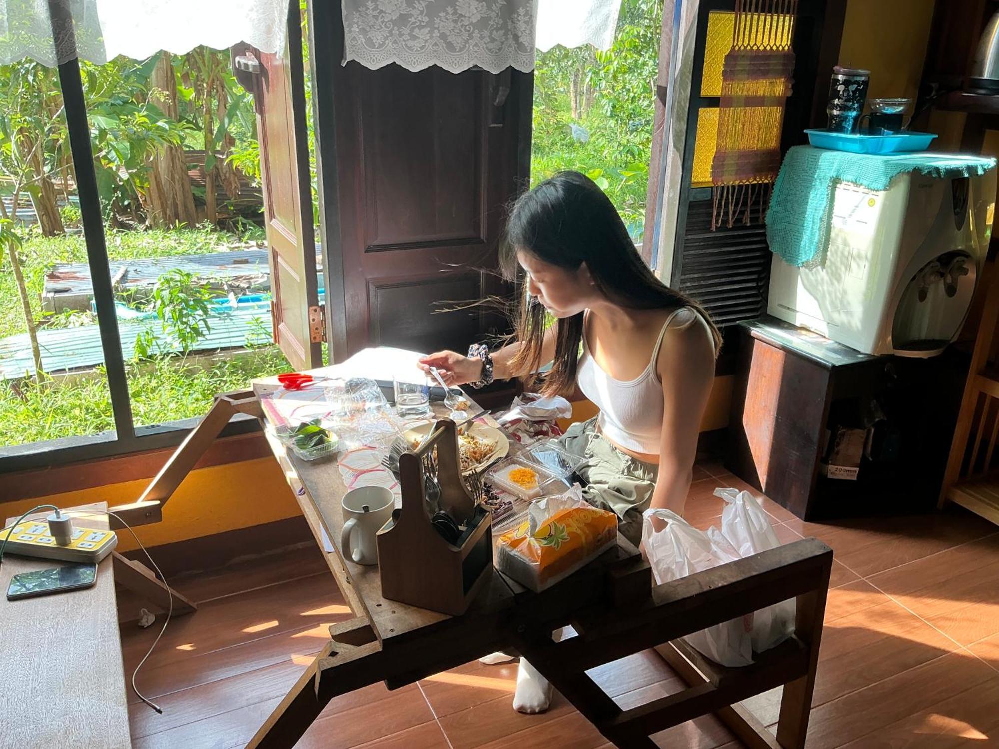 โฮมสเตย์บ้านนายสิงโตเขาคูหา Ban Khu Ha Nai Exteriér fotografie